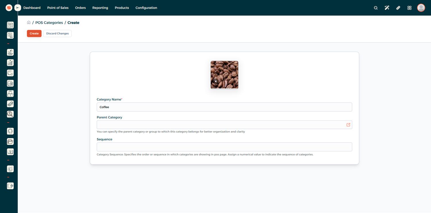 Step 3 - Create New Category