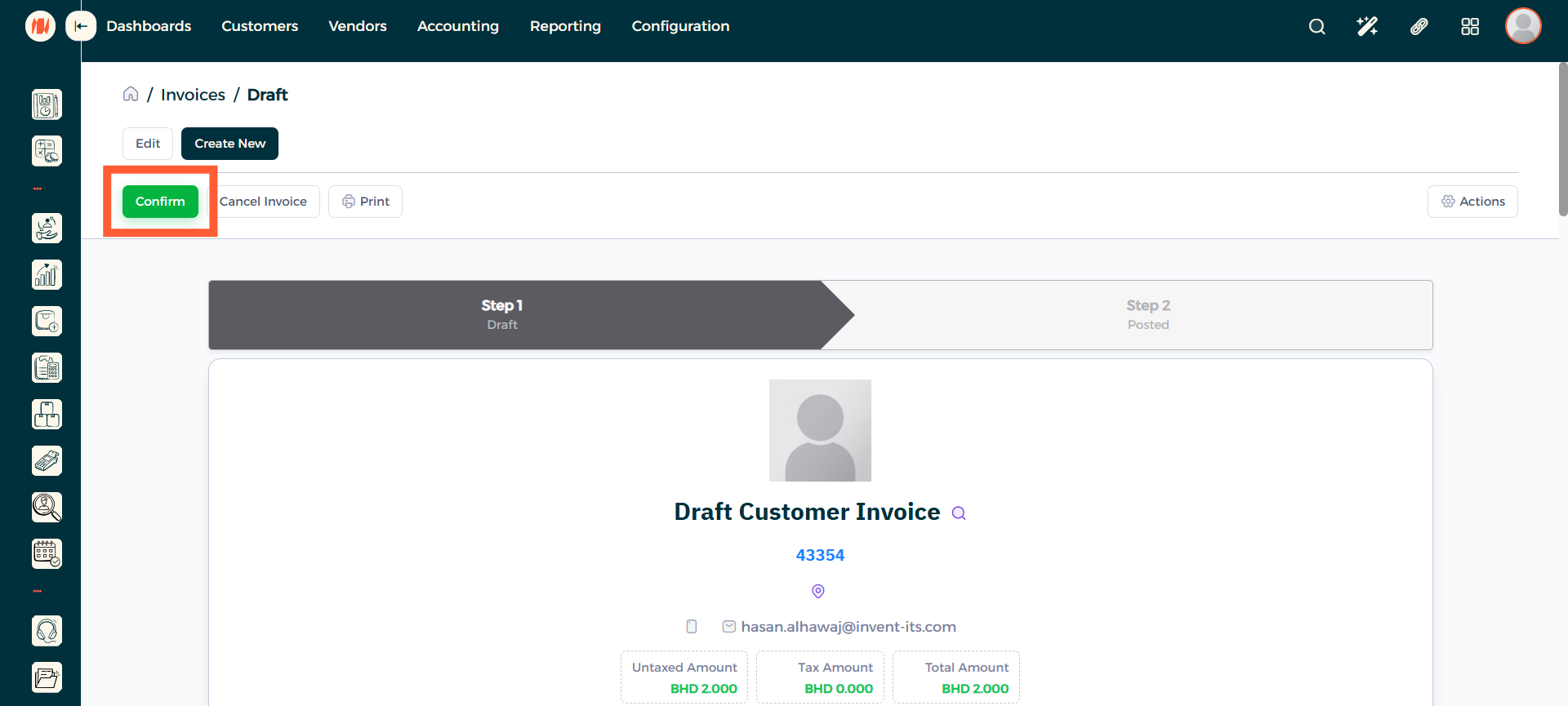Step 5 - Use Wallet from Invoices
