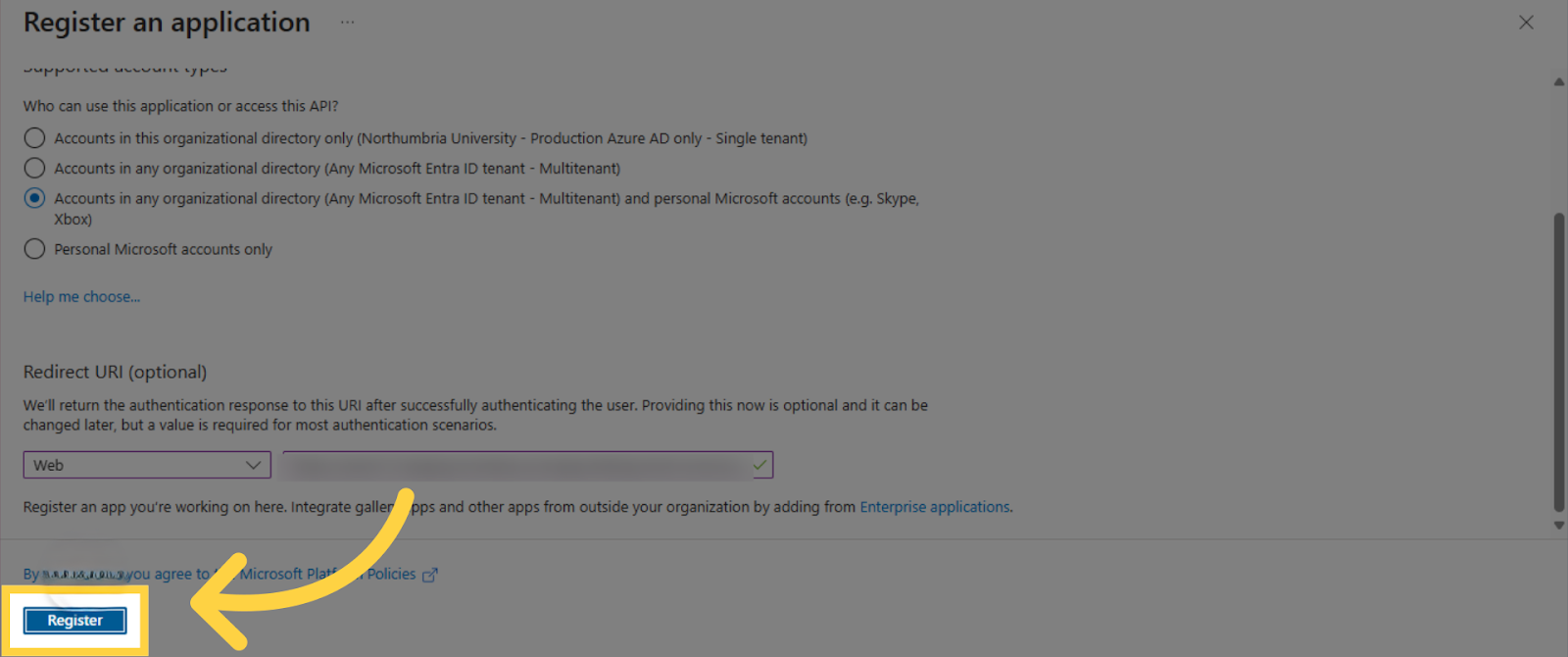 Step 18 - Outlook OAuth