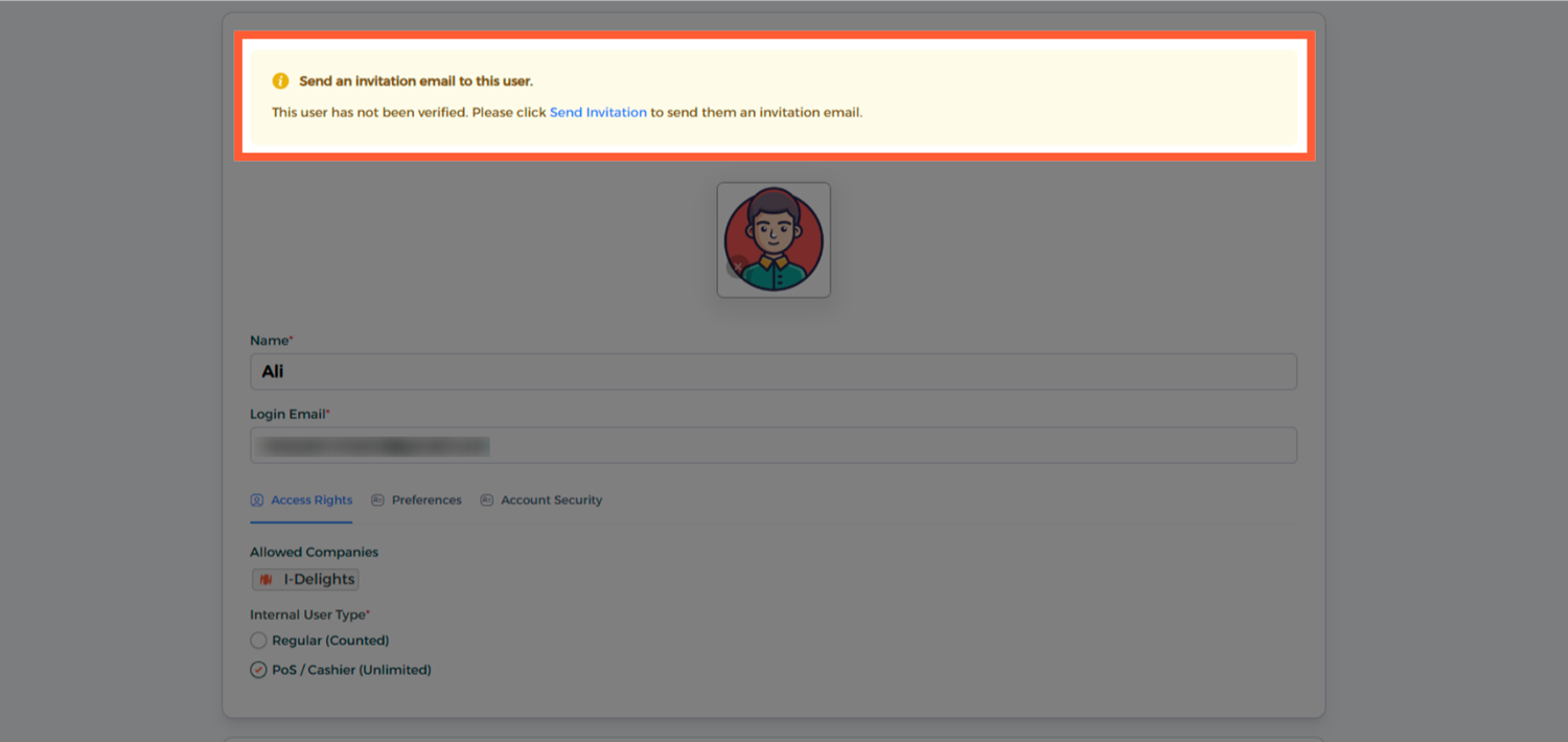 Step 4 - Create a User