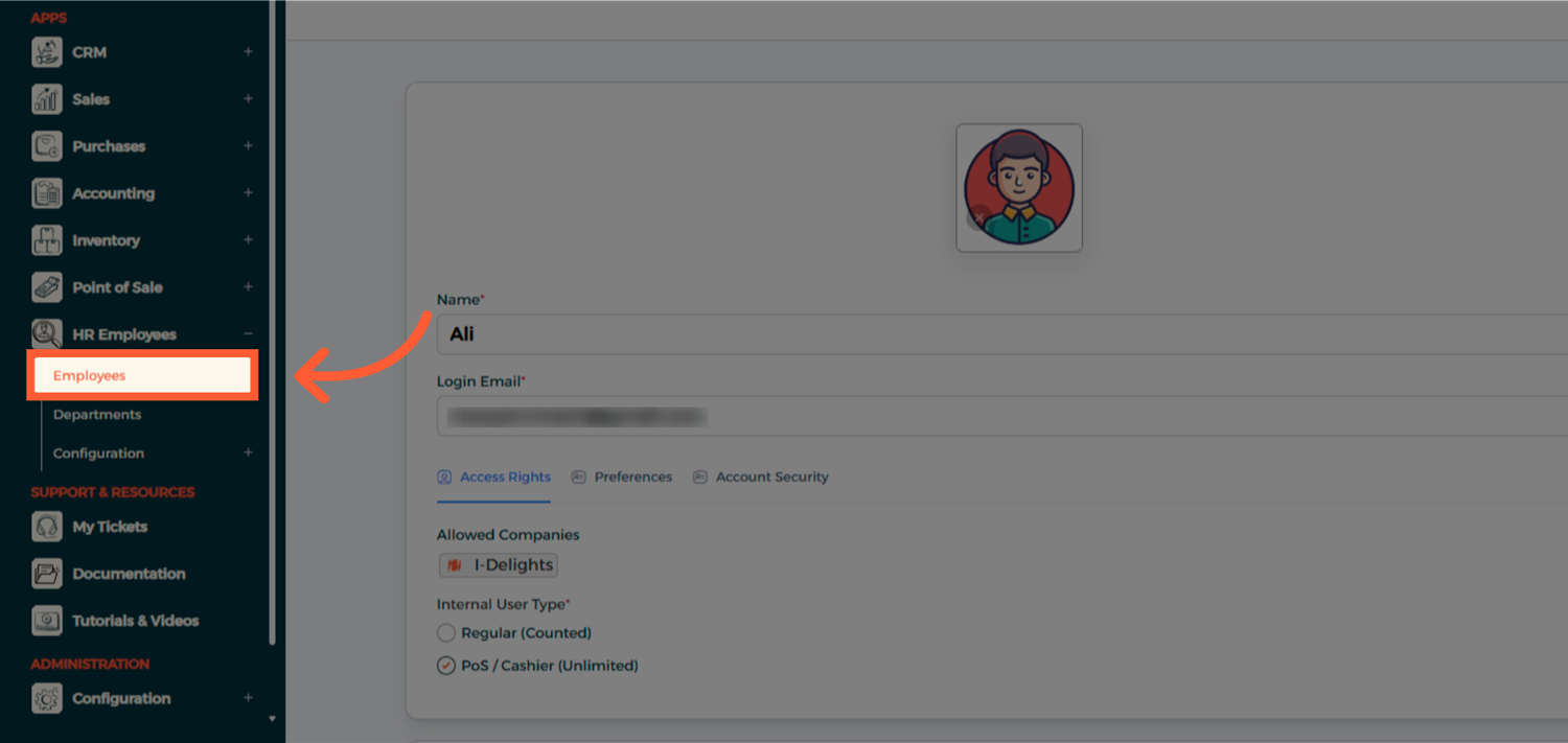 Step 5 - Create Employee Profile