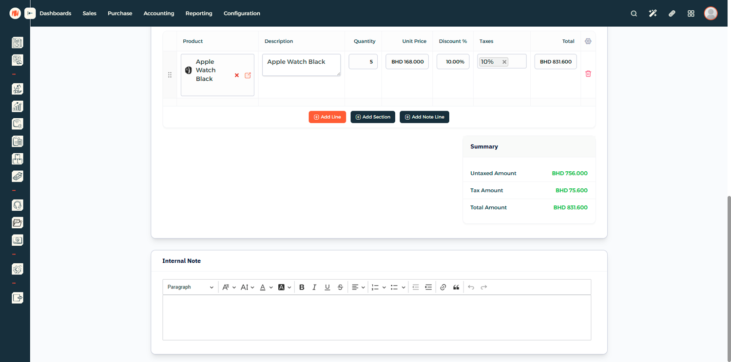 Step 5 - Confirm Vendor Bill