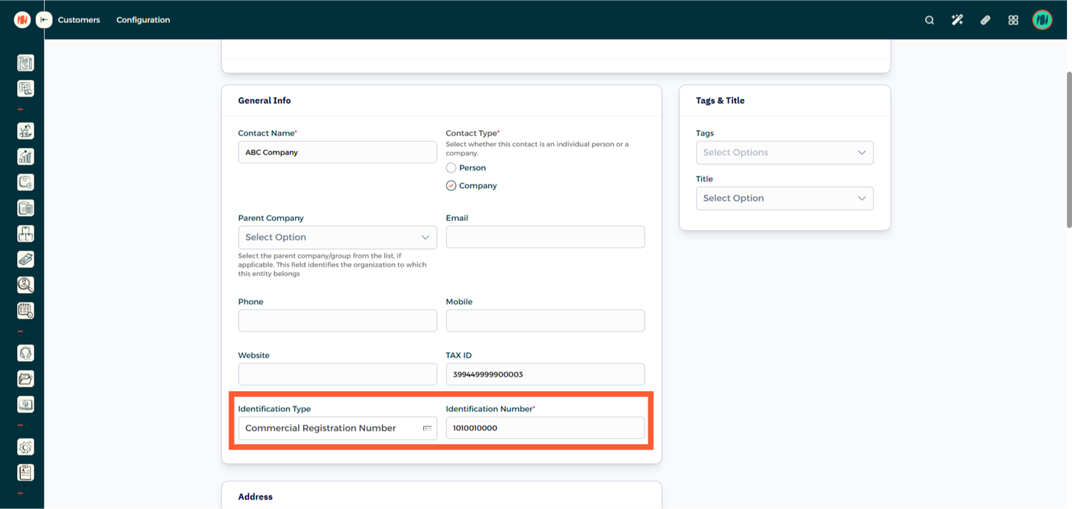 Step 4 - Create New Customer